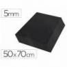 Carton pluma Liderpapel doble cara negro 50 x 70 cm Espesor 5 mm