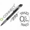 Boligrafo Q-connect roller ball negro 0,5 mm