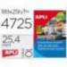Etiqueta adhesivas marca Apli 10198 tamaño 25,4x10 mm removible caja 25 hojas