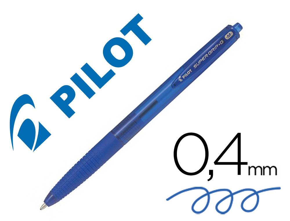 Bolígrafo 4 Colores Pilot Super Grip