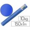 Bobina papel tipo kraft verdujado Liderpapel 65 g/m² 1x150 mt color Azul