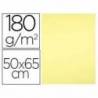 Cartulina Liderpapel color Amarillo Medio 50x65 cm 180 gr 25 unidades