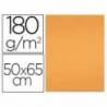 Cartulina Liderpapel color Nectarina 50x65 cm 180 gr 25 unidades