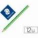 Lapices Fluorescentes Staedtler Triangular Top Star Verde Caja de 12 unidades