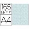 Papel Pergamino Liderpapel DIN A4 165g/m2 Color Azul Pack de 25 Hojas Con Bordes