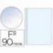 Funda Multitaladro Saro Tamaño Folio Cristal 16 taladros 90 MC Caja 100 uds