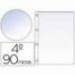 Funda de 4 taladros Saro DIN A5 Cristal 90 MC