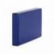 Carpeta de Proyectos Pardo Folio Cartón forrado con Broche Lomo 30mm Color Azul