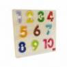 Puzzle a partir de 1 año Números 10 piezas Goula