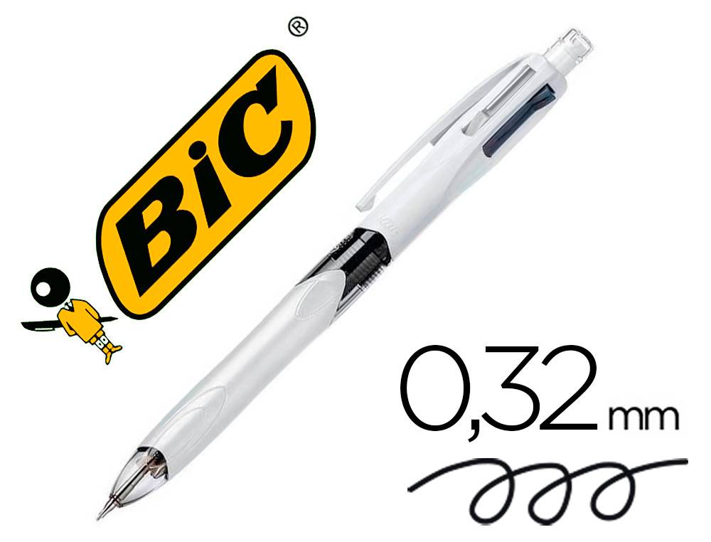 Bolígrafo Multifunción 0,3 mm marca Bic 4 en 1 (62791)