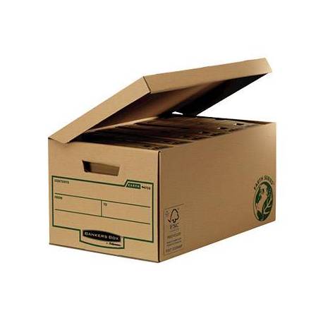 Cajon Fellowes carton Reciclado capacidad 6 cajas archivo 80 mm