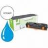 Toner marca Q-Connect compatible HP CF211A color cian KF16490