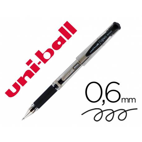 Boligrafo Uni-ball 153 Signo Broad color negro 0,6 mm