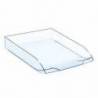 Bandeja sobremesa Cep confort ice blue plastico transparente 370x270x61 mm celeste reciclable