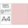 Cartulina Guarro din a4 rosa 185 gr paquete 50 hojas