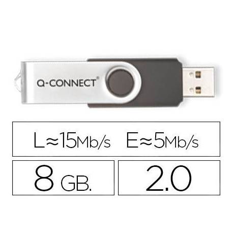 Memoria Q-connect flash usb 8GB