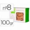 Gomillas elasticas Q-connect 100 gr numero 8