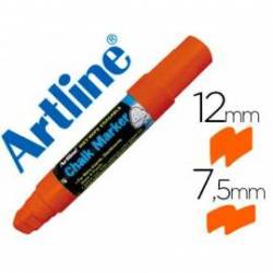 Rotulador Artline EPW-12 para pizarra tipo tiza Color naranja