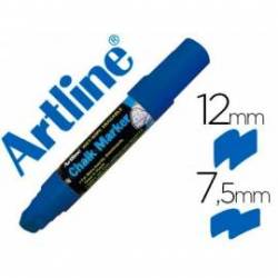 Rotulador Artline EPW-12 para pizrra tipo tiza Color azul