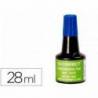 Tinta tampon Q-Connect azul de 28 ml