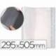 Forralibro polipropileno ajustable adhesivo medidas 290 x 505 mm