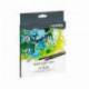 Rotulador Lyra Duo Aqua Brush Art Pen doble punta fina y pincel caja 12 unidades