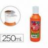 Tempera liquida Jovi color naranja 250 cc
