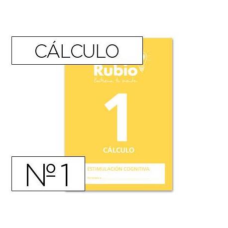 Cuaderno Rubio Cálculo 1 Estimulación Cognitiva