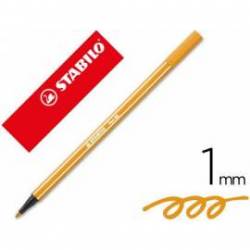 Rotulador Stabilo pen 68/54 Color Naranja 1 mm
