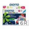 Rotuladores Decor Textil Giotto Punta Gruesa Caja de 6 unidades