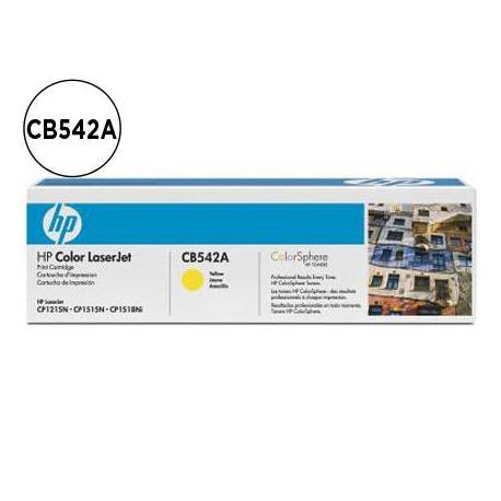 TONER HP CB542A COLOR LASERJET CP-1215/CP-1515/CP-1518 AMARILO WITH COLORSPHERE -1.400PAG-