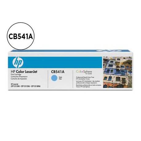 TONER HP CB541A COLOR LASERJET CP-1215/CP-1515/CP-1518 CIAN WITH COLORSPHERE -1.400PAG-