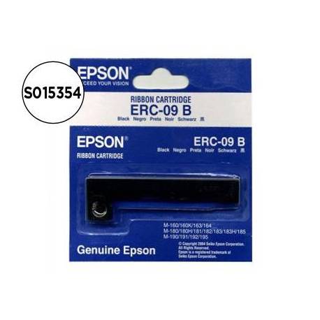 Cinta Epson TPV ERC‑09B negro
