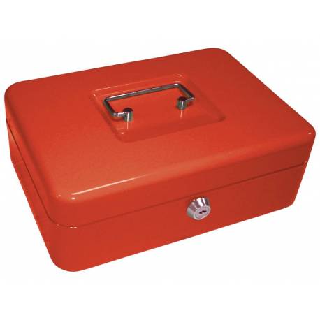 Caja de caudales roja Q-Connect 37660