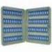 Armario metalico portallaves q-connect 370x280x60 mm 80 llaves