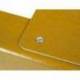 Carpeta de proyectos Liderpapel de carton con gomas amarillo 7cm