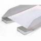 Bandeja sobremesa plastico q-connect color gris oscuro transparente 240x70x340 mm