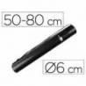 Portaplanos plastico extensible Liderpapel color negro
