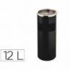 Cenicero papelera Q-Connect 12 L metal