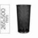 Paraguero metalico Q-Connect kf00829 rejilla negro 26,5 diametro x 50 cm.