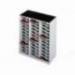 Modulo Paperflow monobloques 36 casillas gris.