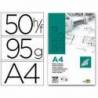 Bloc Papel Vegetal Liderpapel A4 gramaje 95g/m2 50 hojas