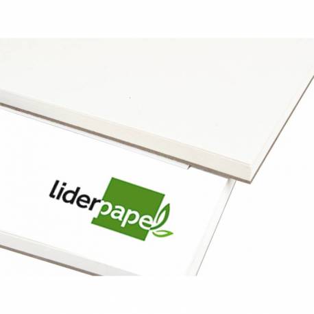 Liderpapel AC03 - Papel acuarela, sin recuadro, bloc con espiral, A3, 10  hojas, 300 gramos