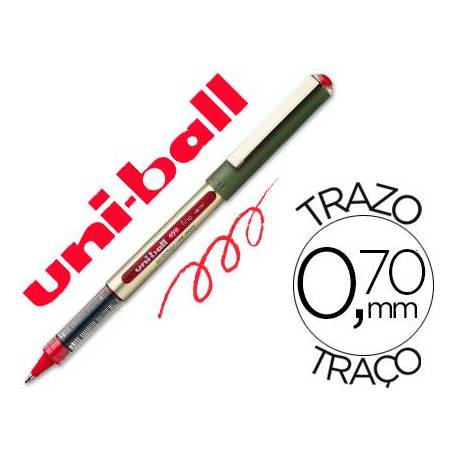 Boligrafo Uni-Ball UB-157 0,7 mm Rojo