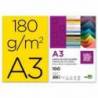 Cartulina Liderpapel color amarillo a3 180 g/m2