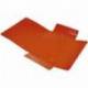 Carpeta lomo flexible gomas con solapas Liderpapel Din A5 color rojo