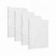 Recambio Liderpapel A4 100 hojas 100g/m2 horizontal con doble margen 4 taladros