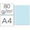 Papel color Liderpapel Color celeste A4 80 g/m2 100 hojas