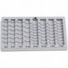 Bandeja portamonedas liderpapel plastico gris 275x155x24/35 mm