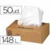 Bolsa de residuos fellowes para destructora de documentos. Caja 50 unidades. Para ps380 380cc/420/420cc/480cc.